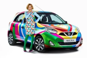 Agatha Ruiz de la Prada spolupracovala s firmou Nissan