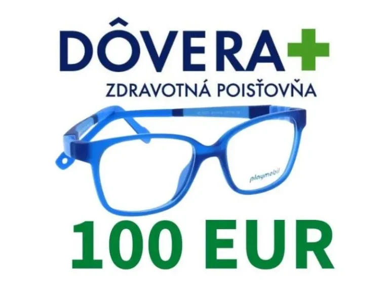 Príspevok 100 € na okuliare od poisťovne Dôvera od 1.1.2025