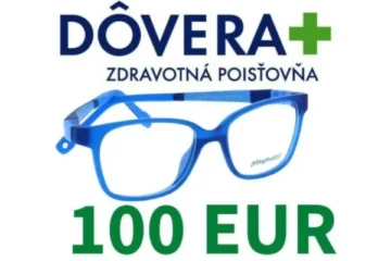 Príspevok 100 € na okuliare od poisťovne Dôvera od 1.1.2025